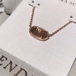 Kendra Scott Elisa Necklace- Rose Gold NWT